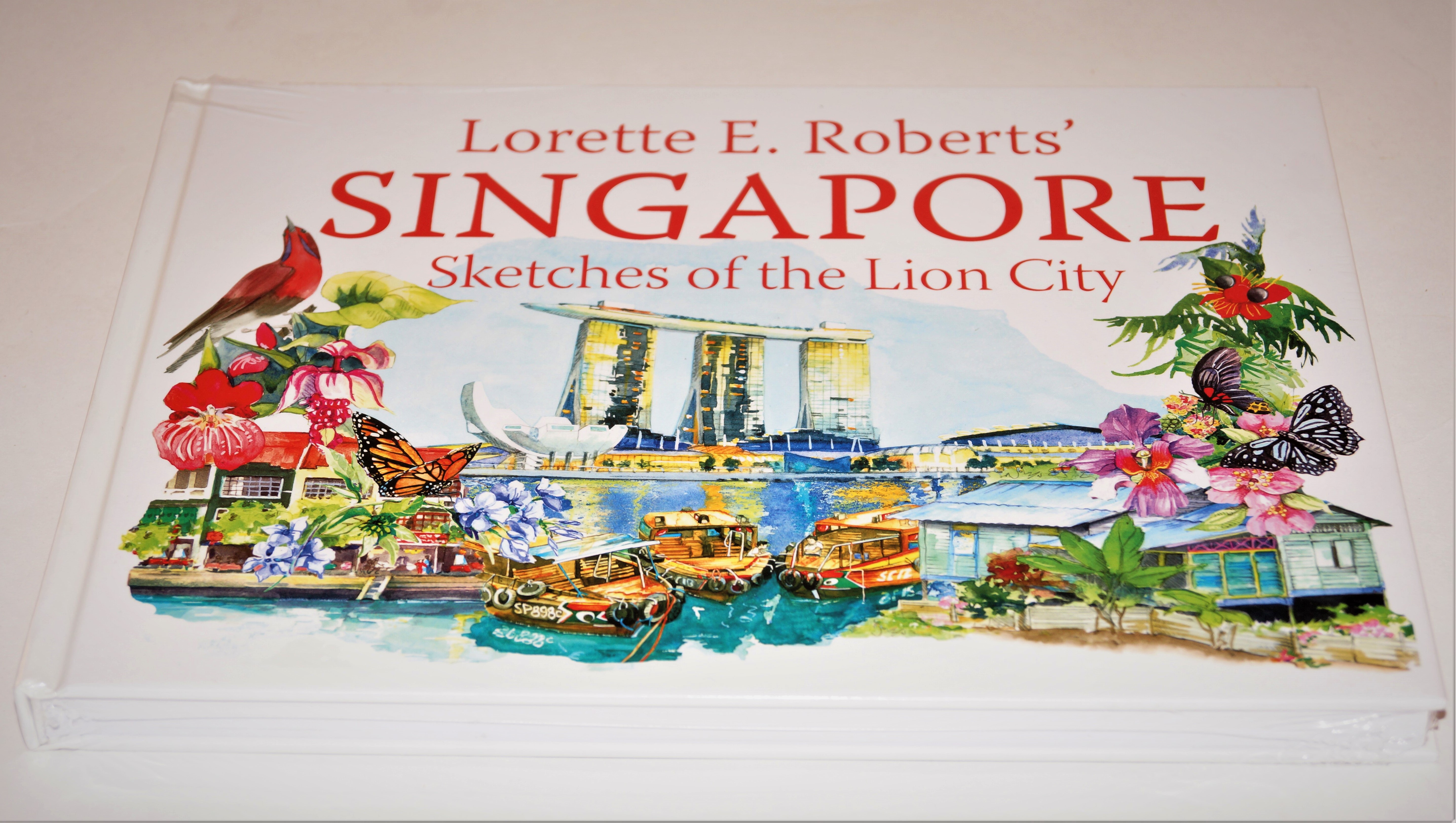 新加坡阿都拉前議長致贈-Lion City素描畫冊15692相關照片