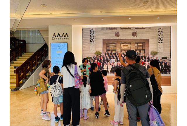 臺中市科博遊樂團一行參觀博物館活動照片