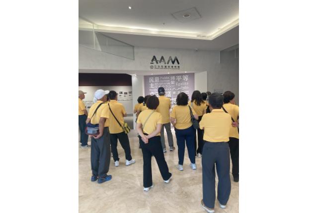 農創家旅行社埔里水秀獅子會一行參觀博物館活動照片