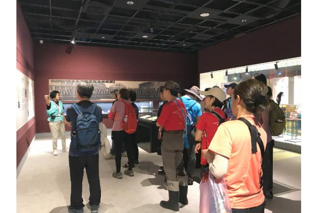 新竹市竹塹社大古道初E班一行參觀博物館活動照片